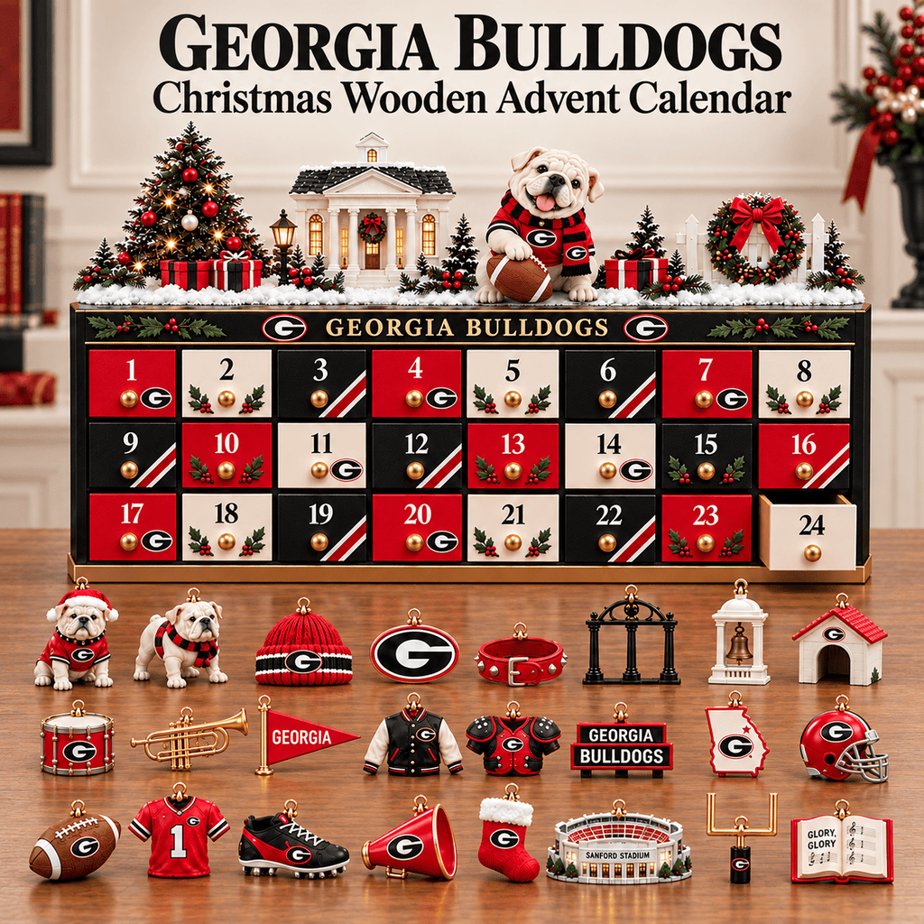 Premium GGBD Christmas Wooden Advent Calendar TTMH