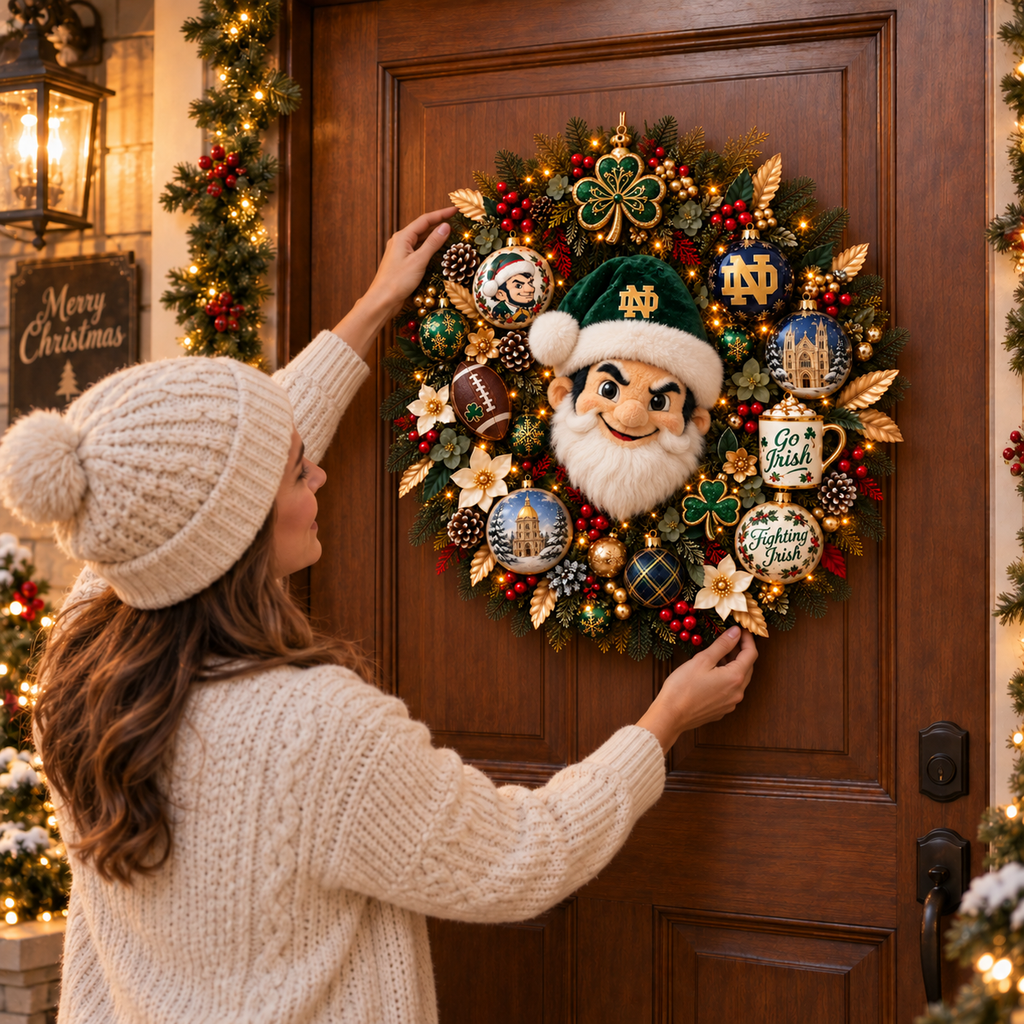 NDFI Premium Christmas Ornament Wreath NTTB