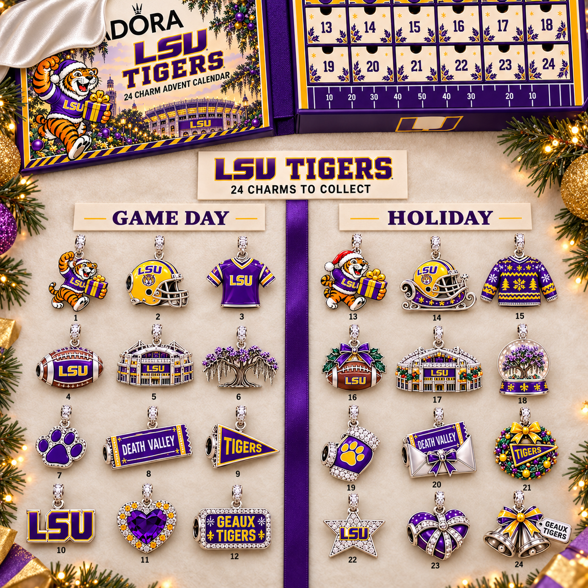 LSUT Premium Charm Advent Calendar NHVH