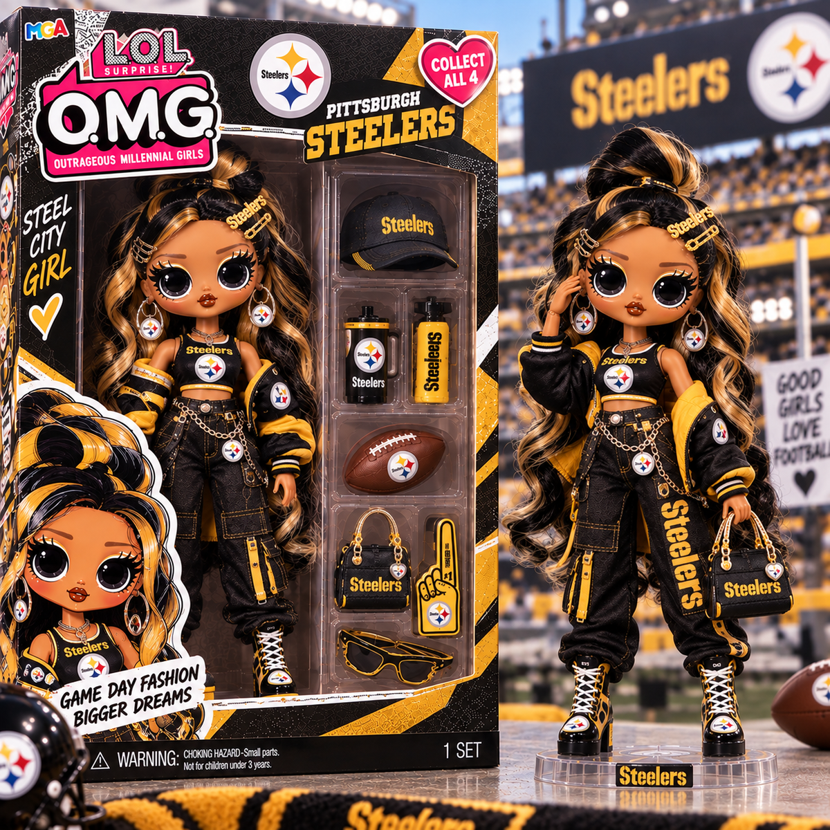 PBS Iconic Fashion Doll Collector Edition NTNA
