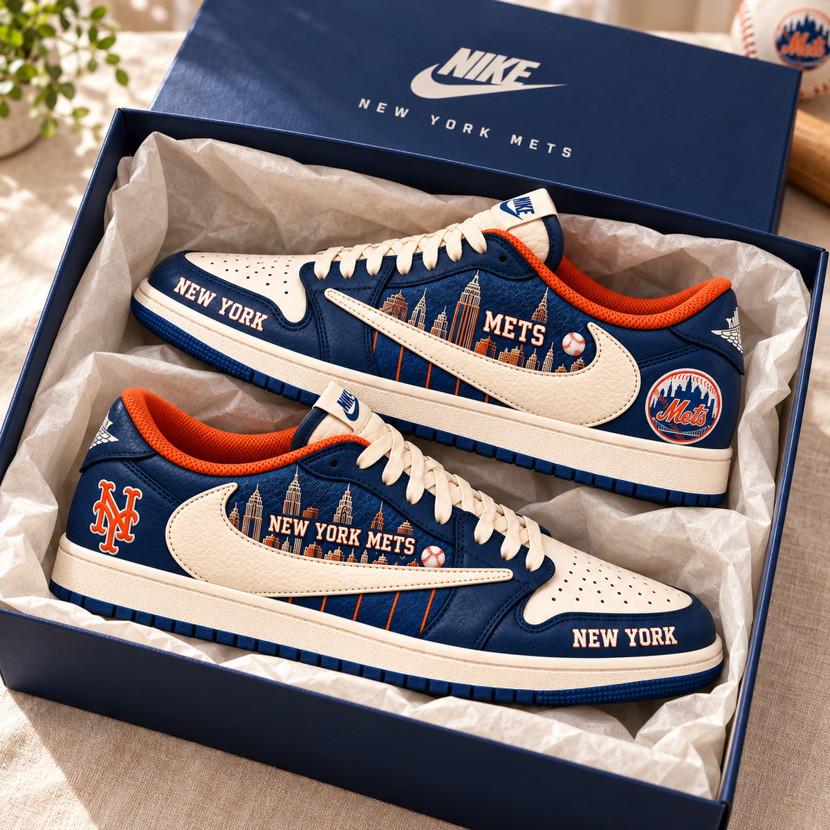 PREMIUM NYM Retro Low-Top SNEAKER NPL