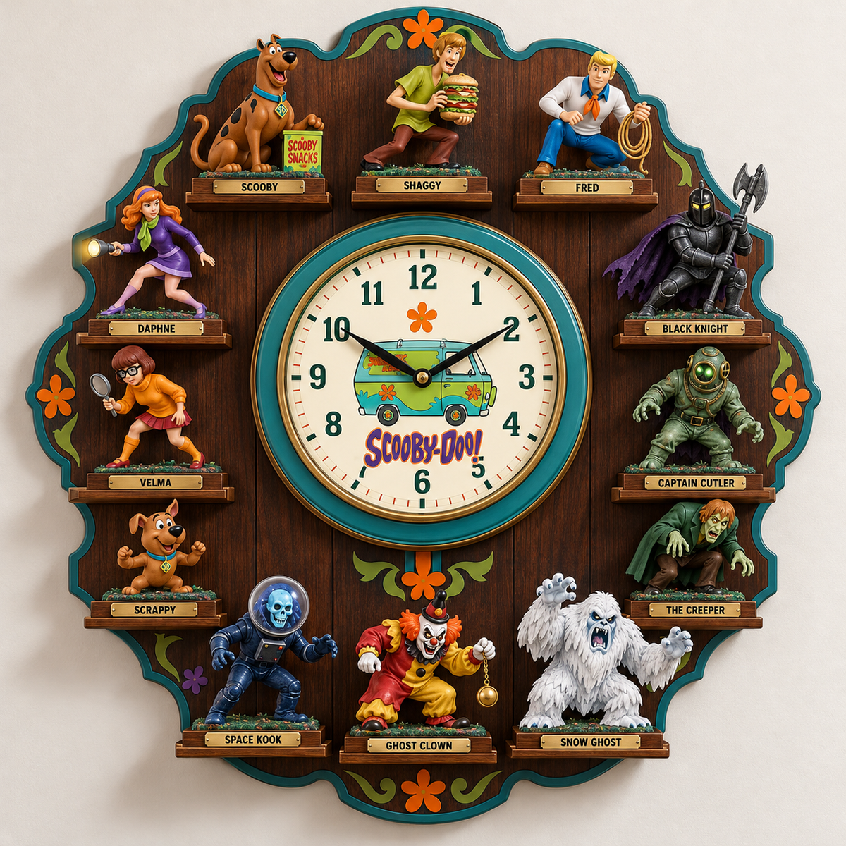 SCBD Premium Mascot Sculpture Clock Collection PTKL