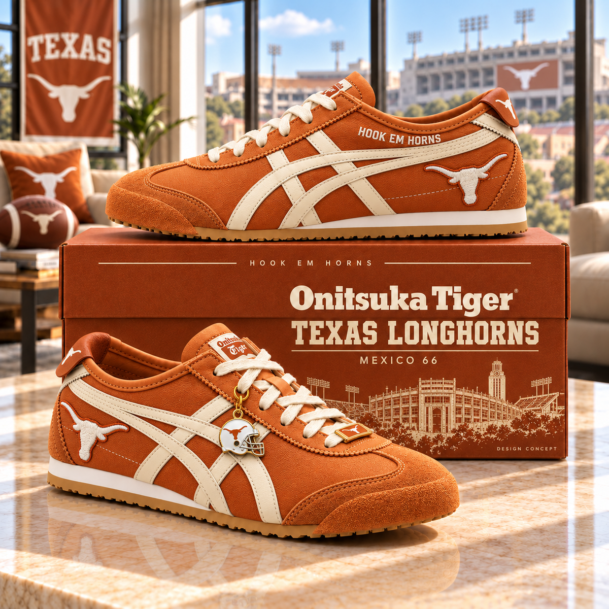 TLS Premium Retro Low-Top Sneakers TMH