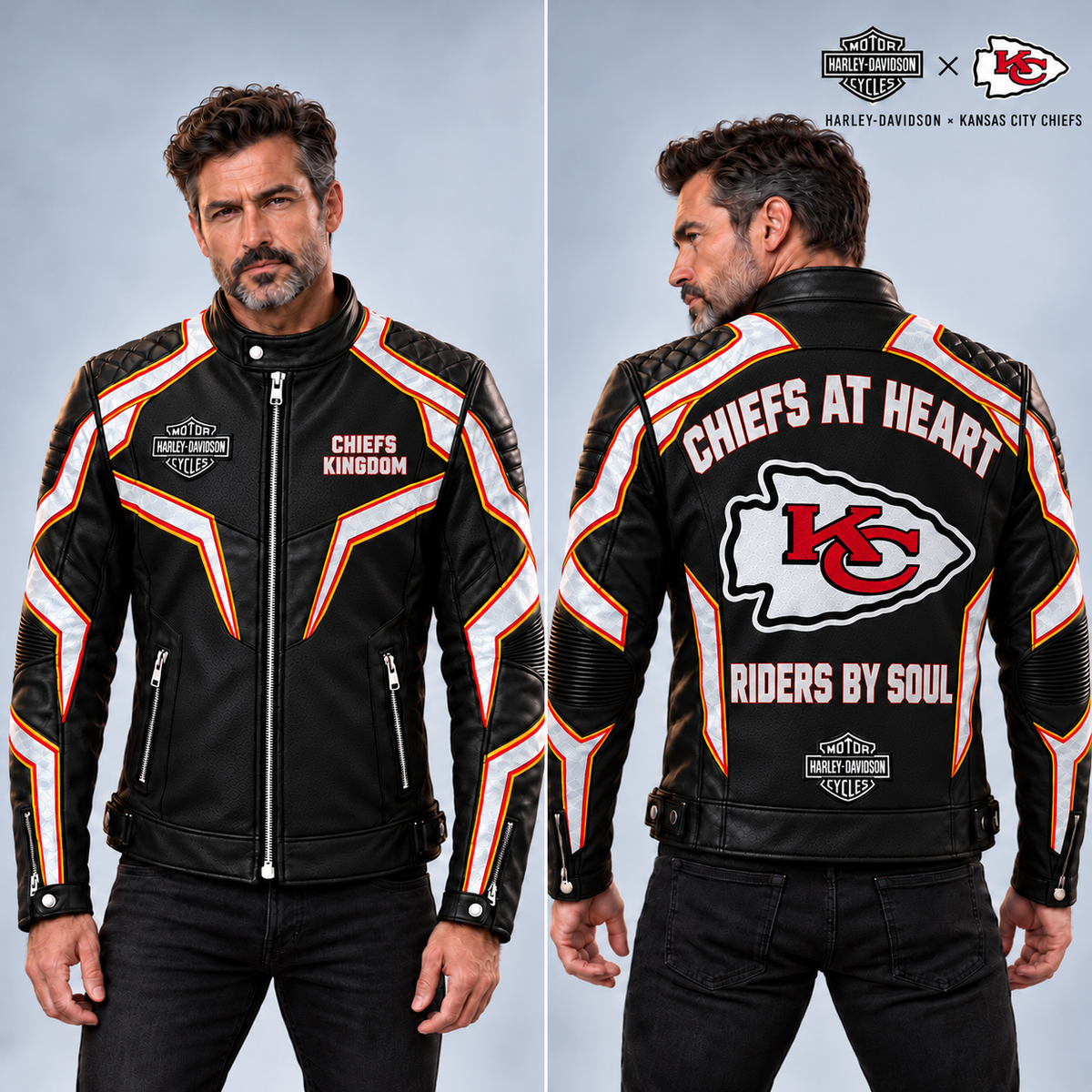 KCC Reflective Biker Jacket PNPA