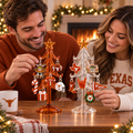 TLS Premium Glass Christmas Tree With Ornaments TNSM