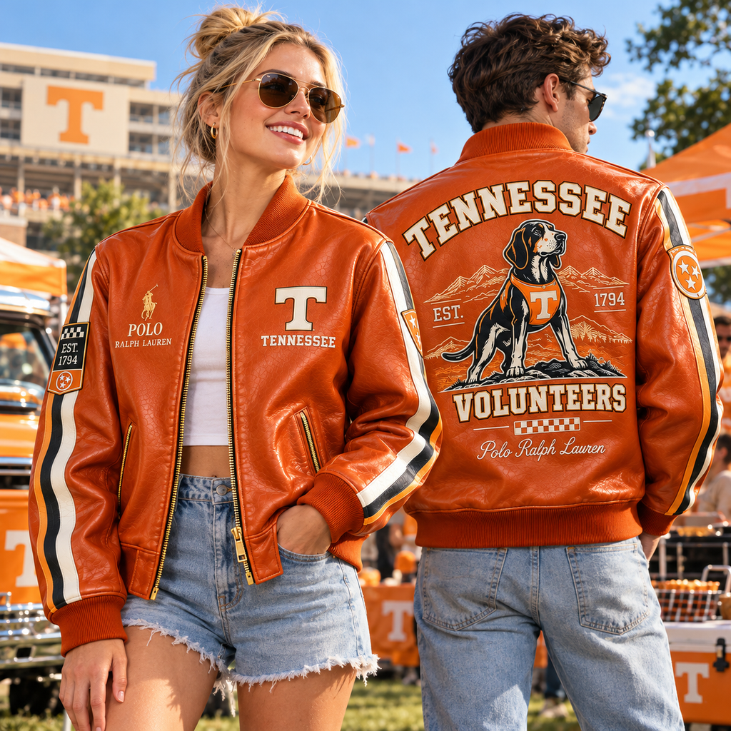 TVF PREMIUM LEATHER BOMBER JACKET NTNA