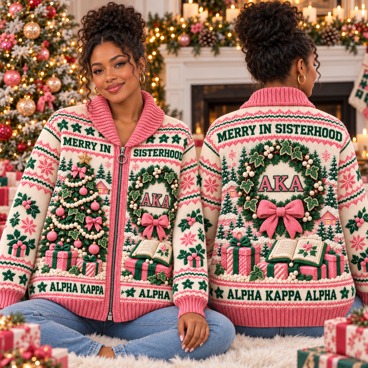 AKA WOOL ZIP CARDIGAN NPL