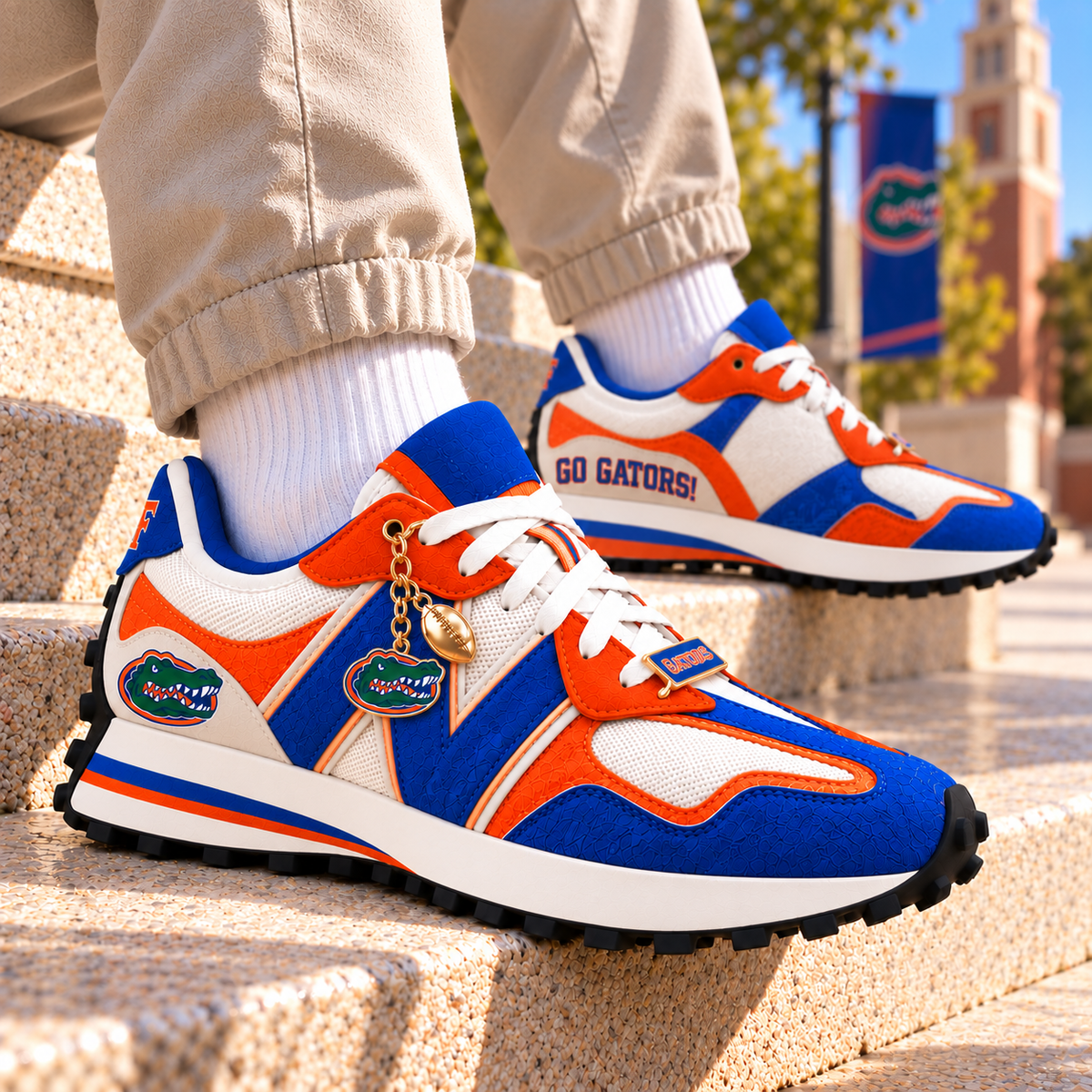 FGT Premium Low-Top Sneakers with Charm BMD