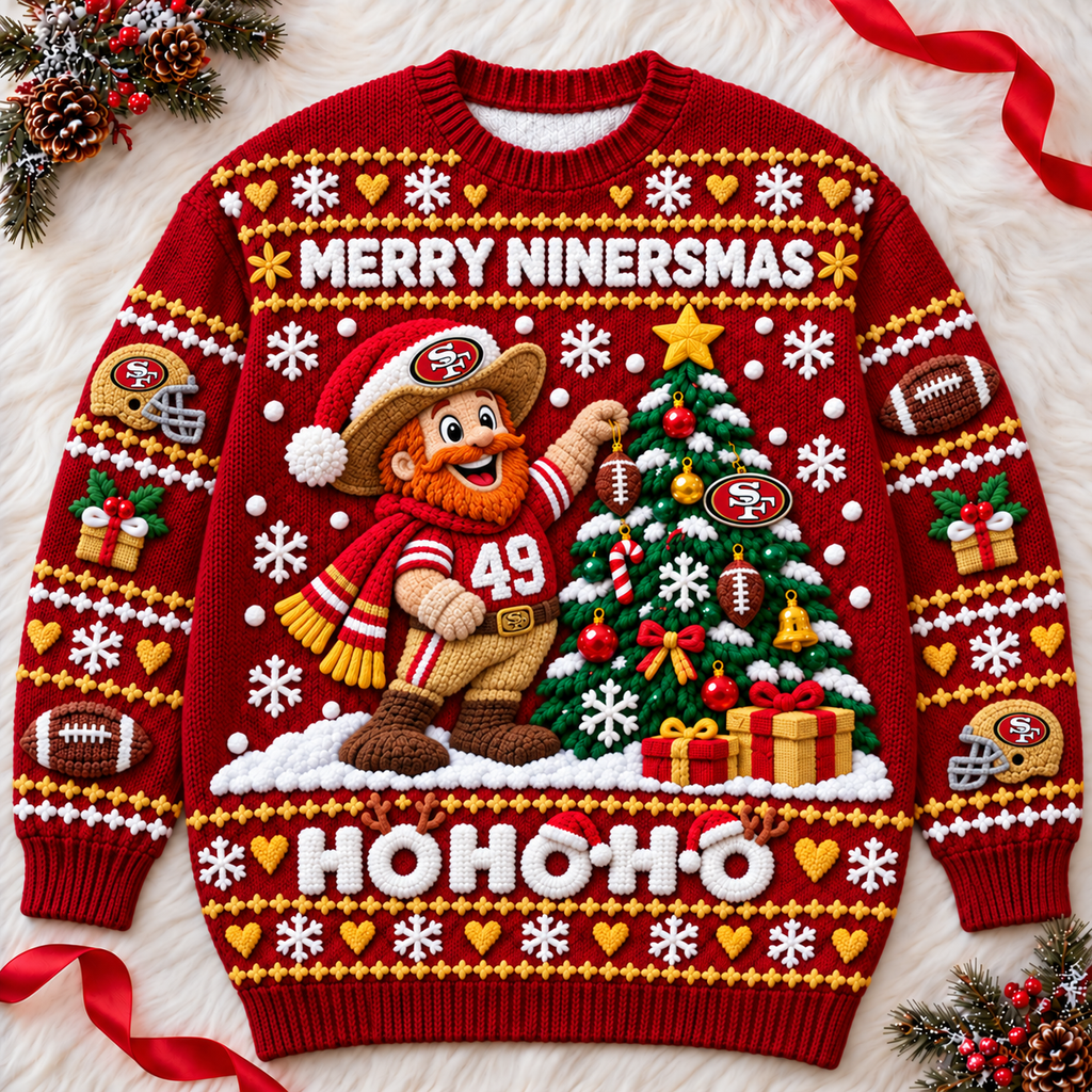 SF49 Premium 3D Christmas Sweater TMH