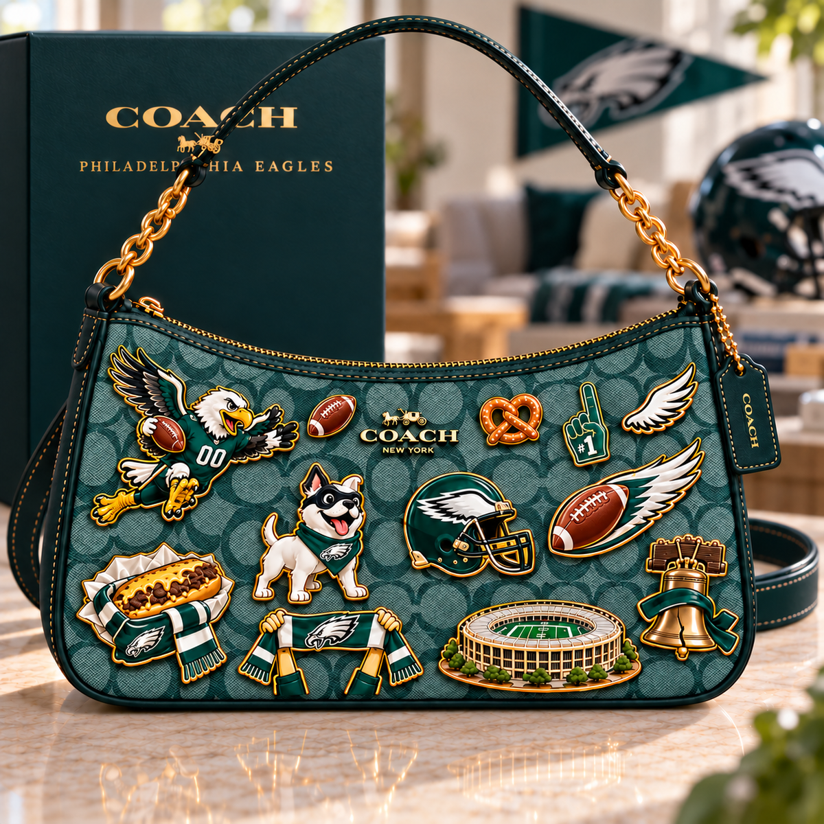 PLDE Teri Charm Shoulder Bag NPL