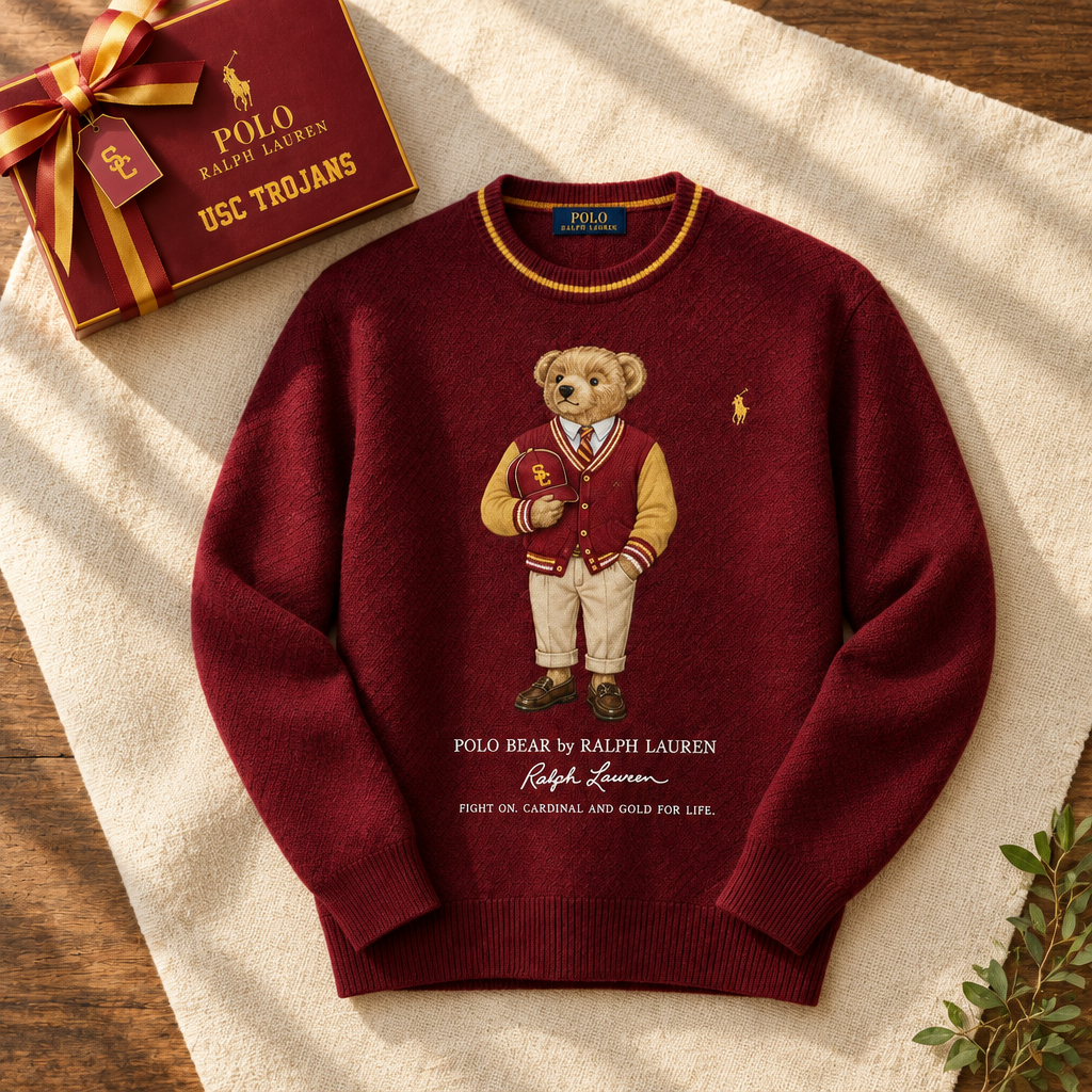 USC Trojans Premium Crewneck Sweater