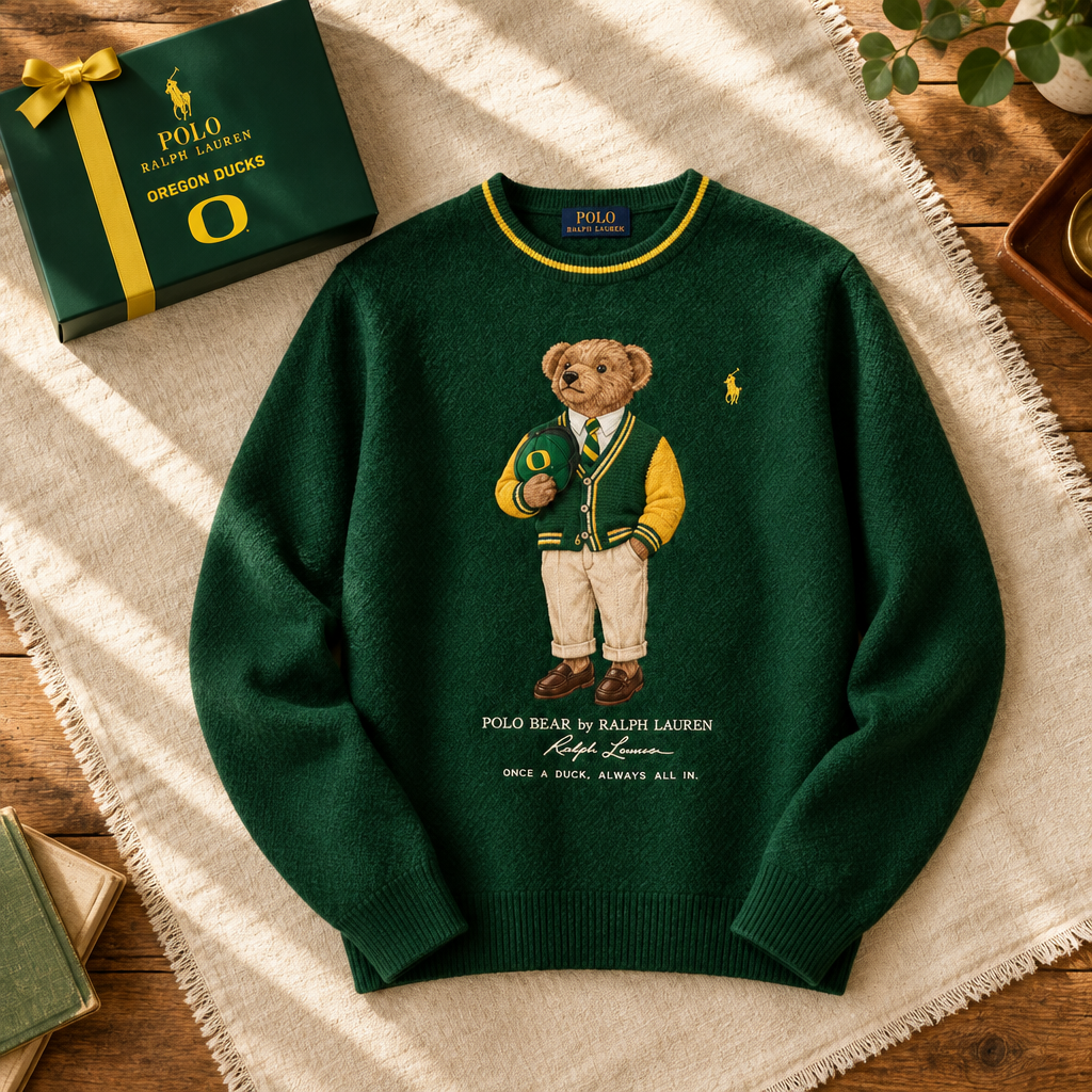 Oregon Ducks Premium Crewneck Sweater