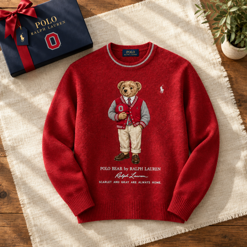 Ohio State Buckeyes Premium Crewneck Sweater