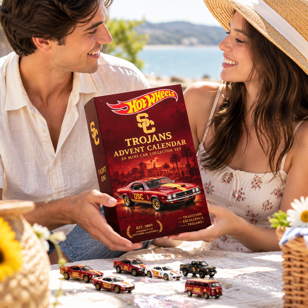 USC Trojans Premium Mini Car Advent Calendar