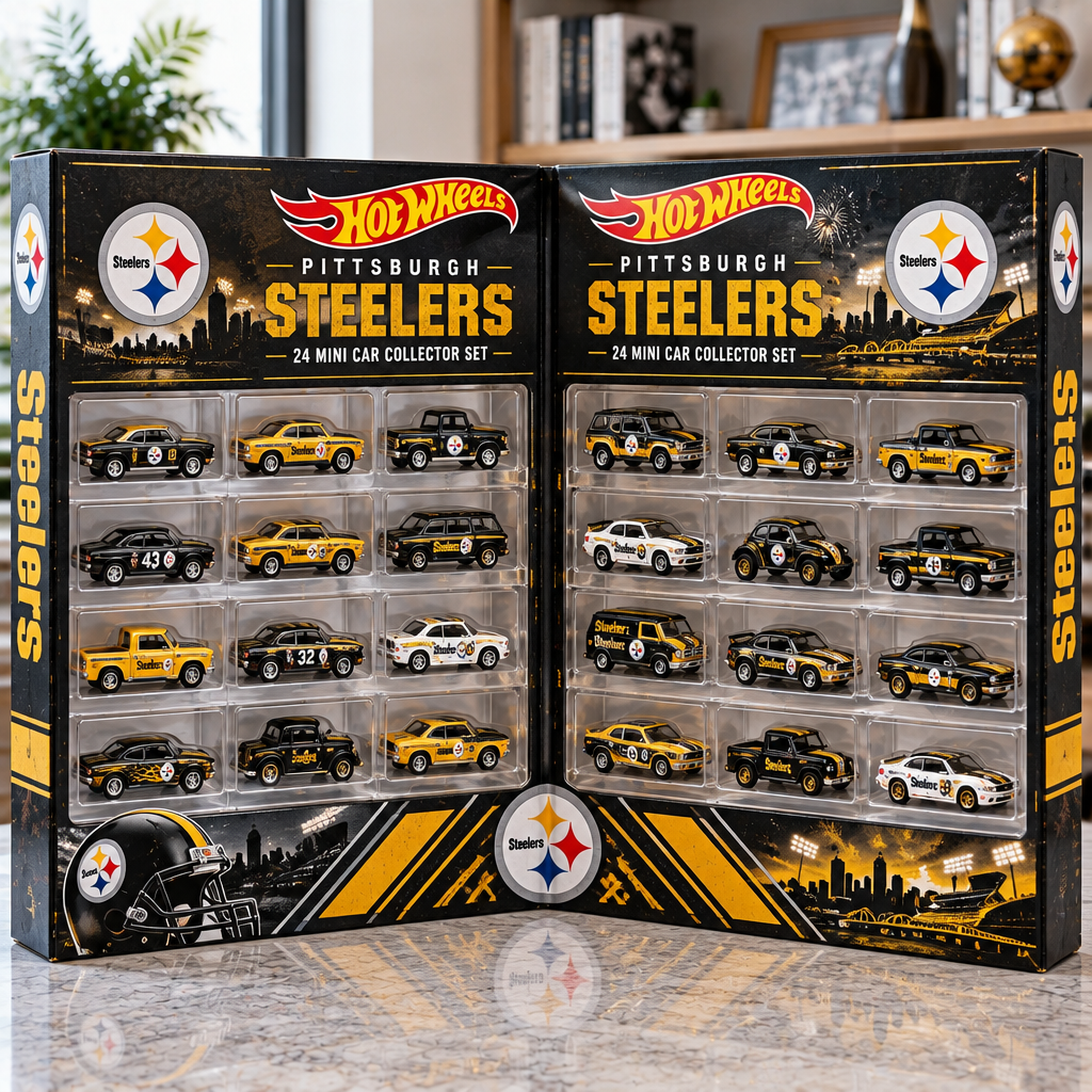 Pittsburgh Steelers Premium Mini Car Advent Calendar