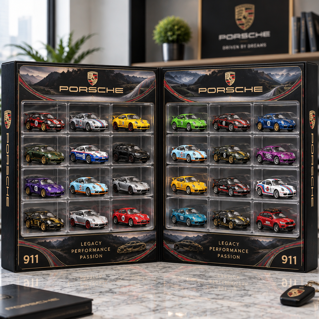 Porsche Premium Mini Car Advent Calendar