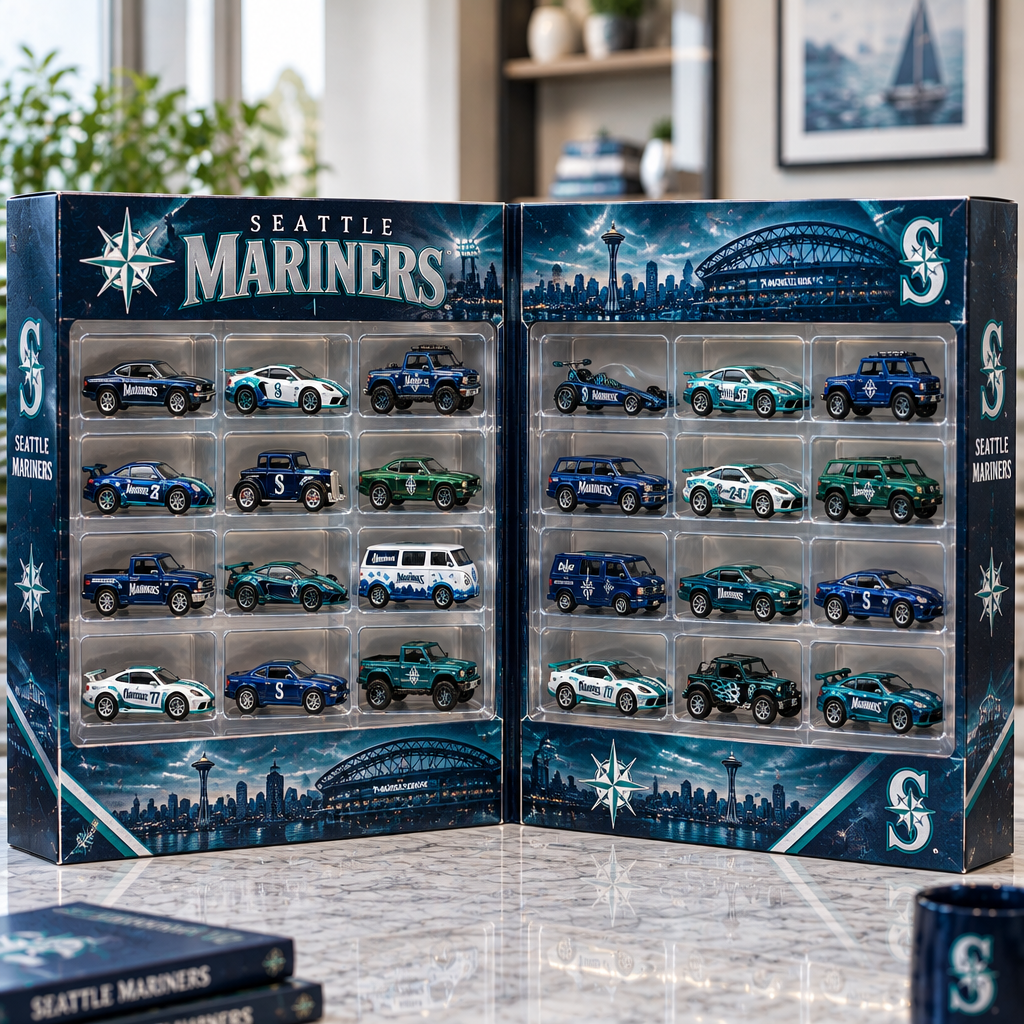 Seattle Mariners Premium Mini Car Advent Calendar