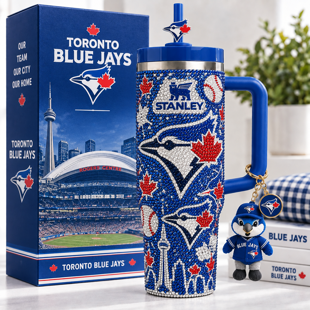 Toronto Blue Jays 40oz Tumbler With Handle TTNL